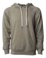 Unisex Icon Lightweight Loopback Terry Hooded Sweatshirt - Image 9