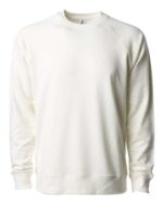 Unisex Icon Lightweight Loopback Terry Crewneck Sweatshirt - Image 5