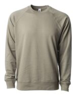 Unisex Icon Lightweight Loopback Terry Crewneck Sweatshirt - Image 9