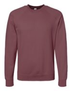 Unisex Icon Lightweight Loopback Terry Crewneck Sweatshirt - Image 11