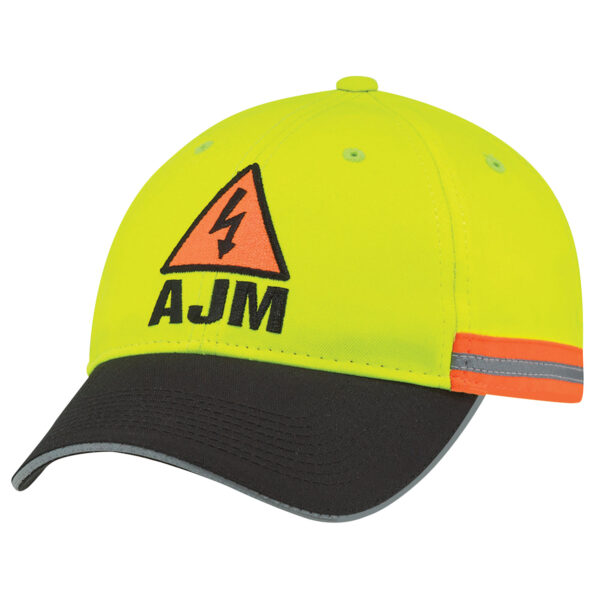 Polycotton / Polyester 6 Panel Constructed Full Fit (Reflective, Safety)