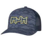 Cotton Drill / Polyester Mesh 6 Panel Constructed Pro Round (Urban Camo, Mesh Back)