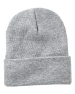 12" Fleece Lined Cuffed Beanie - Image 3