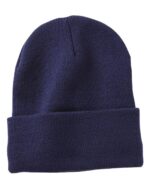 12" Fleece Lined Cuffed Beanie - Image 4