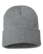 12" Solid Cuffed Beanie - Image 11