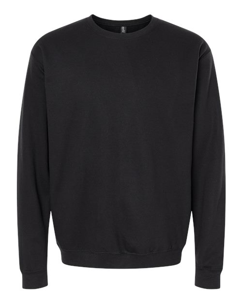 Unisex Crewneck Fleece — Black (front) Unisex Crewneck Fleece - Image 1