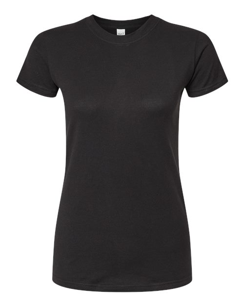 Women’s Fine Jersey T-Shirt — Fine Black (front) Women’s Fine Jersey T Shirt