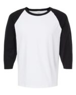 Raglan Three-Quarter Sleeve Baseball T-Shirt - Image 7