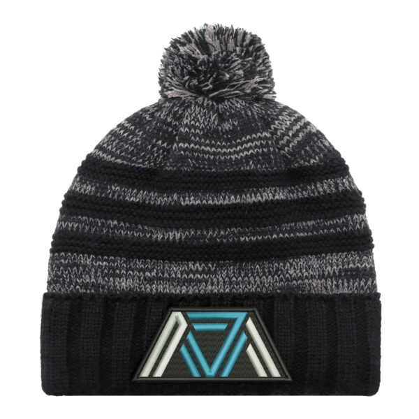Acrylic / Polyester Micro Fleece Cuff Toque (Pom Pom 8cm)