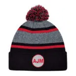 Acrylic Cuff Toque (Pom Pom 8cm)