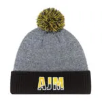 Acrylic Cuff Toque (Pom Pom 8cm)