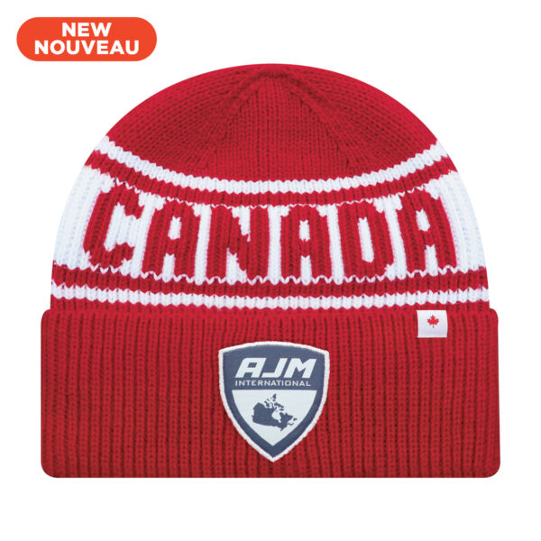 Acrylic Cuff Toque With Flat Seams (Canada)