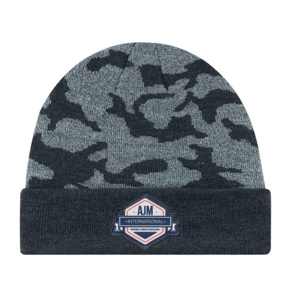 Acrylic Cuff Toque (Urban Camo)