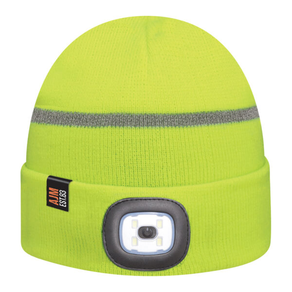 Acrylic Cuff Toque With LED Light (Reflective, Safety)