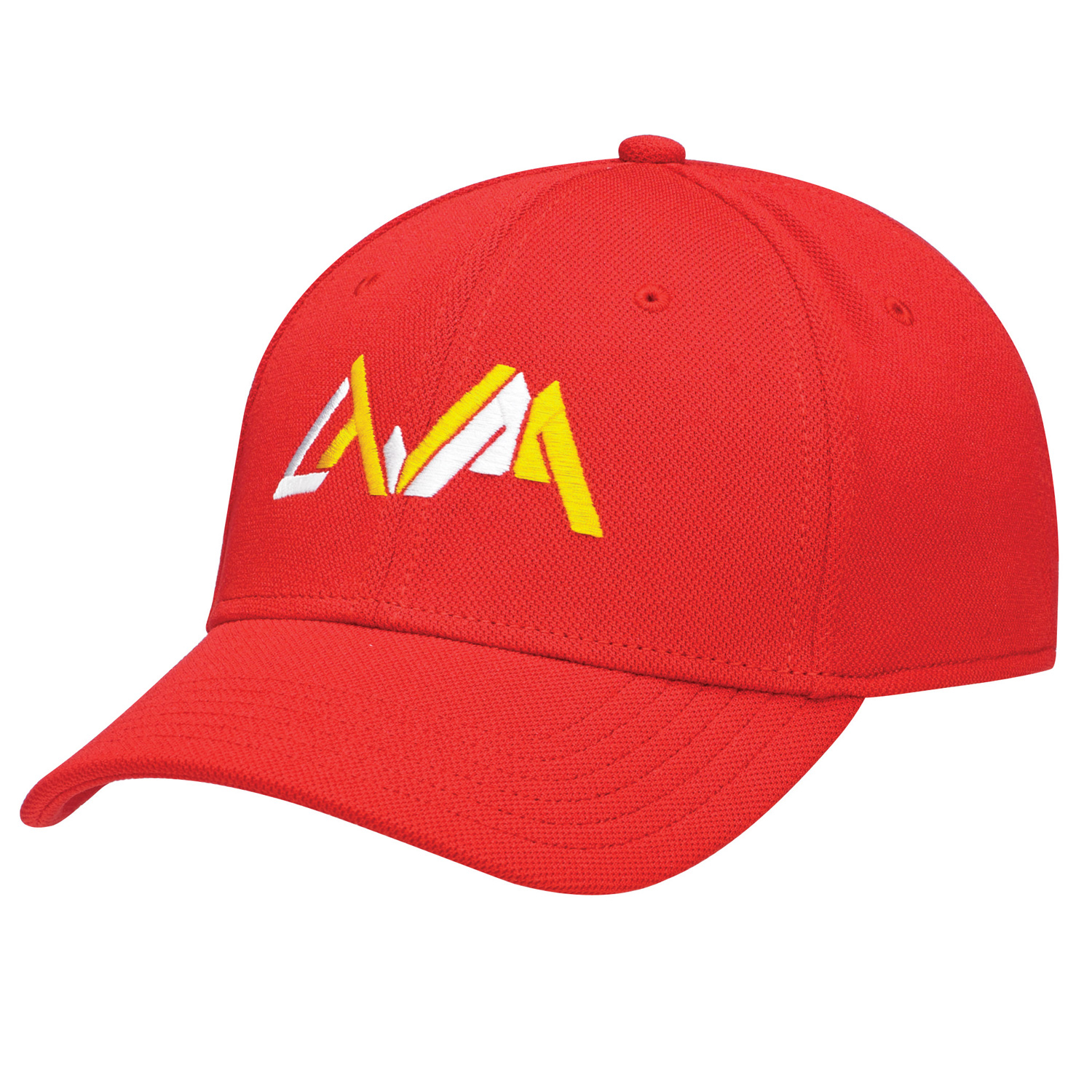 Deluxe Polyester 6 Panel Constructed Contour (A-Class, A-Flex) Deluxe buckram laminated front panels with complete Pro-Stitch Pre-curved peak with 6 rows of stitching (P1) Fitted back (S12) with elasticized sweatband Deluxe Polyester 6 Panel Constructed Contour (A Class, A Flex)