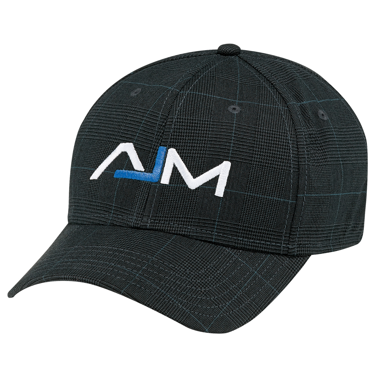 Polyester Plaid & Spandex 6 Panel Constructed Contour (A-Class, A-Flex) Deluxe buckram laminated front panels with complete Pro-Stitch Pre-curved peak with 6 rows of stitching (P1) Fitted back (S12) with elasticized sweatband Polyester Plaid & Spandex 6 Panel Constructed Contour (A Class, A Flex)