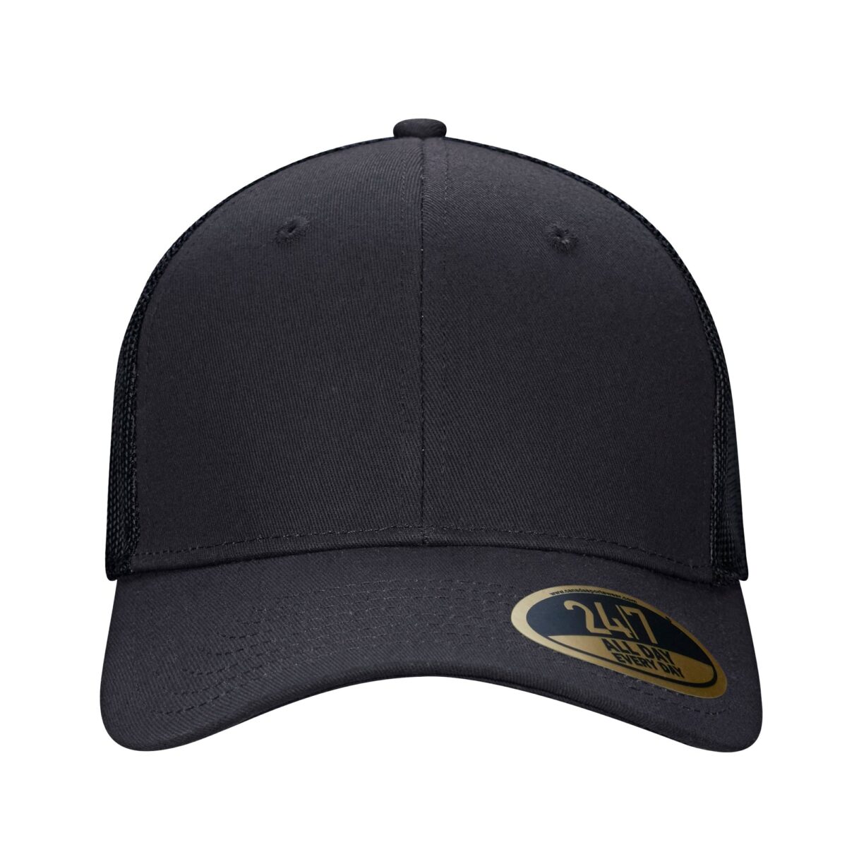 Cotton Twill Snap back Trucker Cap - Image 2