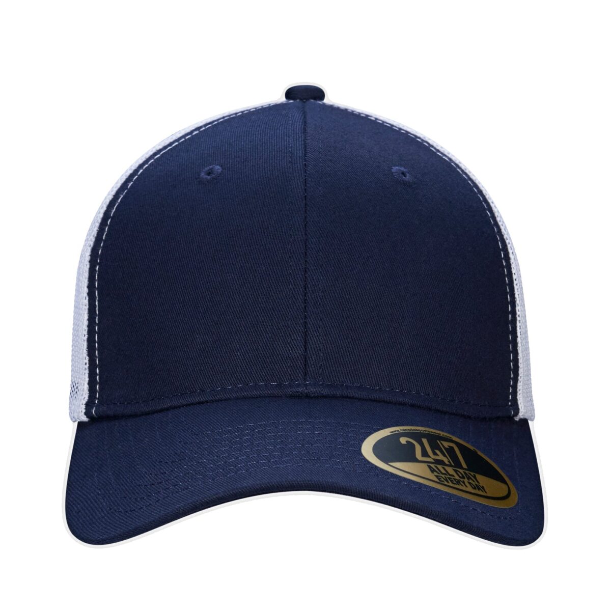 Cotton Twill Snap back Trucker Cap - Image 6