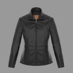 Ladies Lamb Leather Insulated Jacket