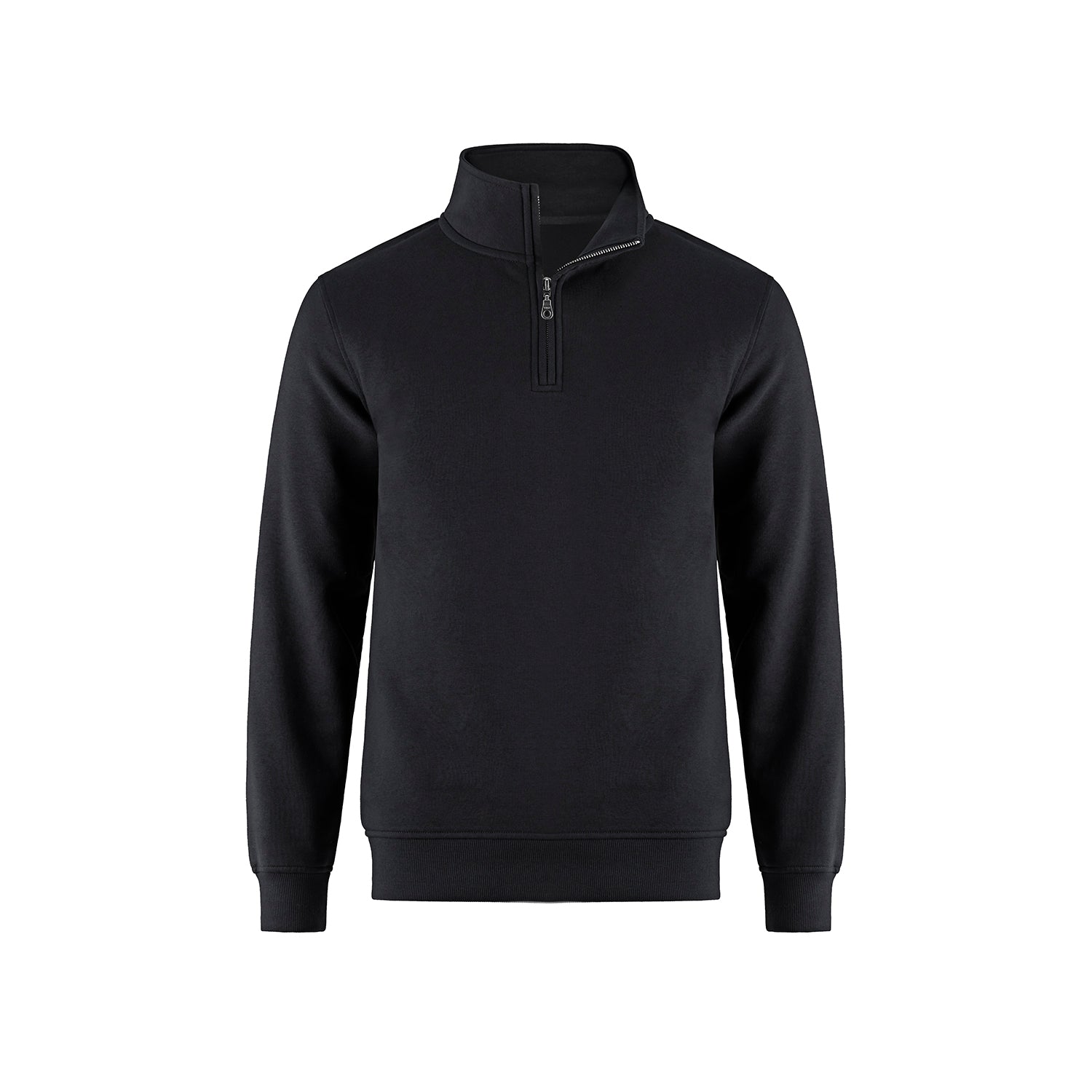 Youth 1/4 Zip Pullover Sweatshirt — Black Youth 1/4 Zip Pullover Sweatshirt
