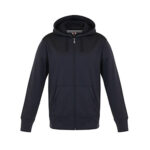 Adult Polyester Full-Zip Hooded Sweatshirt - Image 4