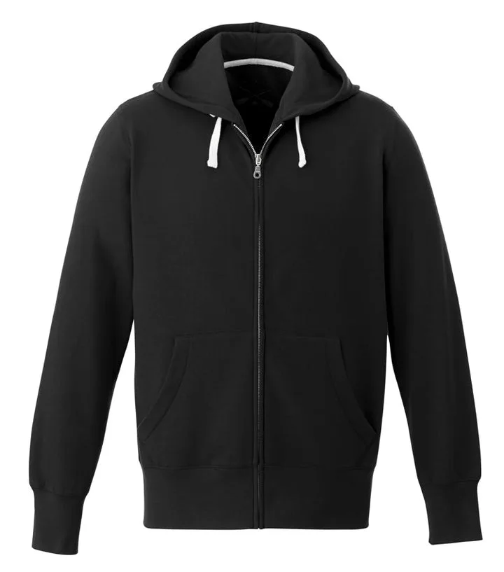 Adult Full-Zip Hooded Sweatshirt — Black Adult Full-Zip Hooded Sweatshirt - Image 1