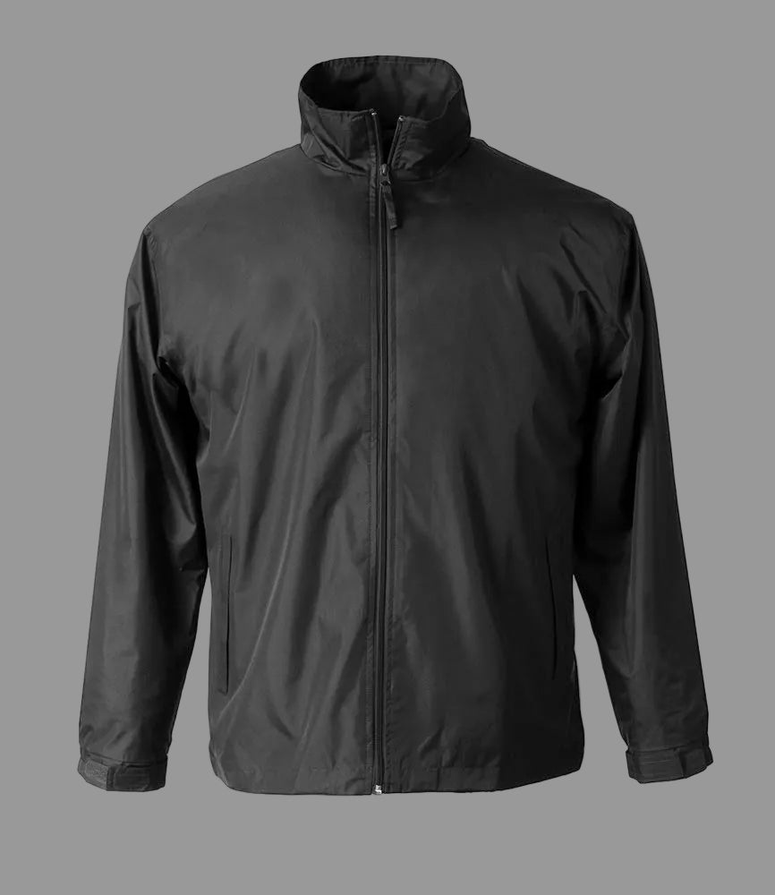 Polyester Jacket — Black Polyester Jacket
