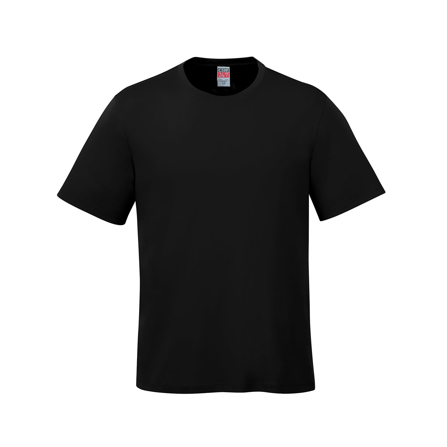 Youth Crew Neck Tee — Black Youth Crew Neck Tee