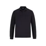 Men’s Long Sleeve Pique Mesh Polo