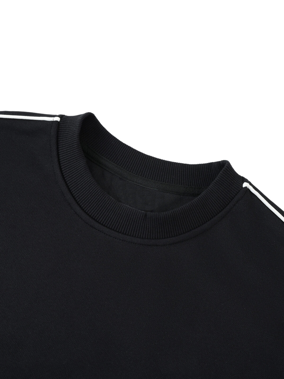 Oversized Crewneck Taped Sweatshirt - Image 5