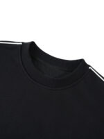 Oversized Crewneck Taped Sweatshirt - Image 5