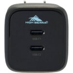 High Sierra 65W USB Wall Charger and Cable Kit