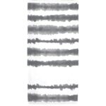 Good Vibes Cabana Stripe Beach Towel