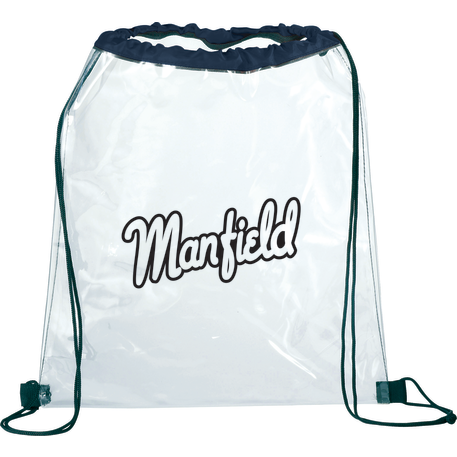 Rally Clear Drawstring Bag