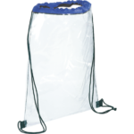Rally Clear Drawstring Bag