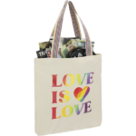 Rainbow Recycled 6oz Cotton Convention Tote