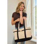 Jane Recycled Cotton Buckle Tote
