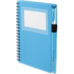 FSC® Mix 5.5" x 7" Star Spiral Notebook with Pen