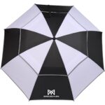 62" RPET Golf Umbrella w/ Reflective Trim