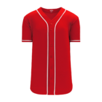 Full Button Baseball Jerseys BA5500-CIN-G01