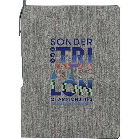 FSC® Mix 6" x 8.5" Bari Notebook with Pen