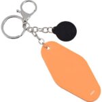 Retro Basketball Motel Keychain