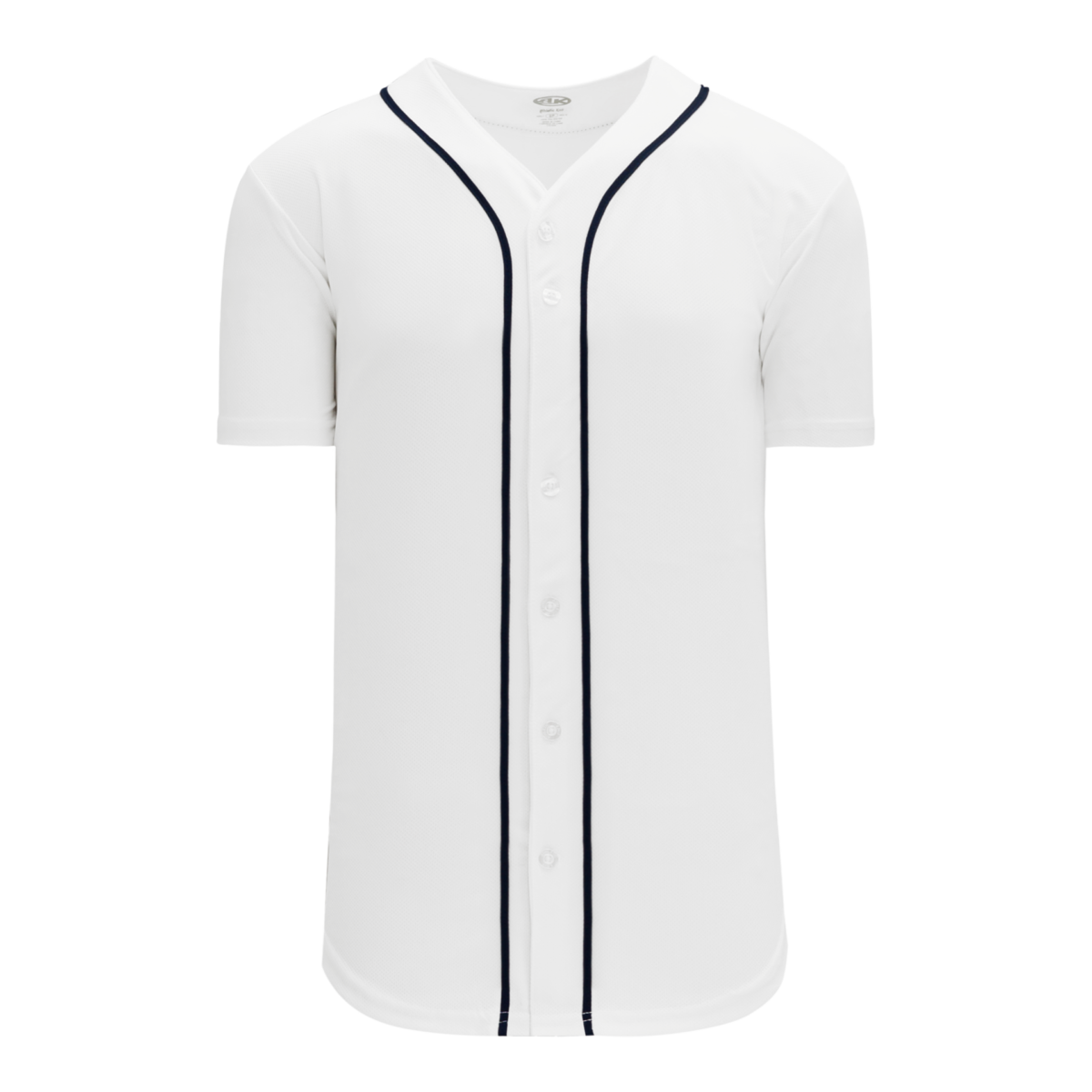 Full Button Baseball Jerseys BA5500-DET-G01