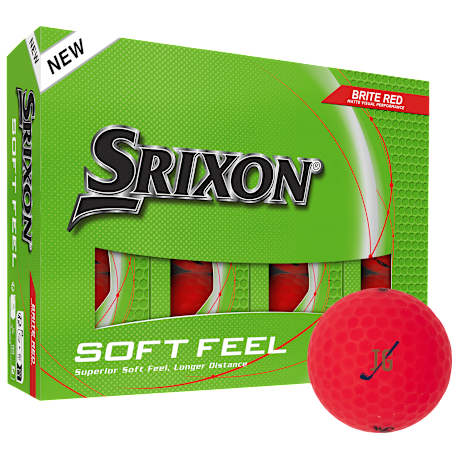 Srixon Soft Feel BRITE Golf Balls - 12 Pack