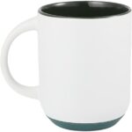 Isaac Ceramic Mug w/ Rubber Bottom 14oz