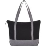 Repose 10oz Recycled Cotton Zippered Tote
