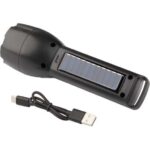 Solar Powered Rechargeable COB Flashlight