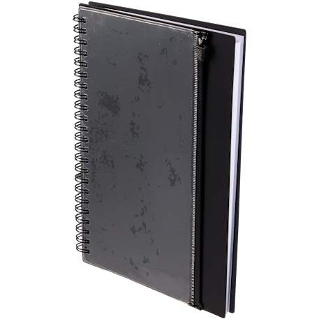 5.5" x 8.5" Spiral Notebook with Clear Pocket