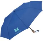 42" Recycled Folding Auto Open Umbrella