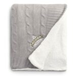 Field & Co.® Cable Knit Sherpa Blanket